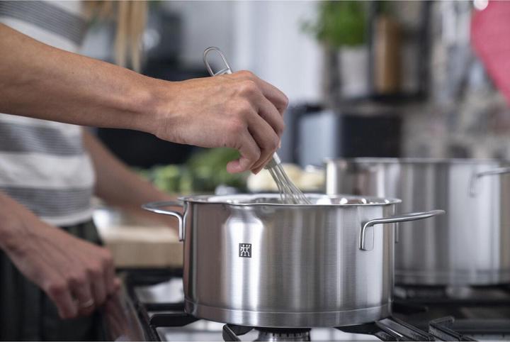 Produktbild Zwilling 1009154 TrueFlow Kochtopfset (24 cm, Pfannenset + Topfset, Edelstahl)