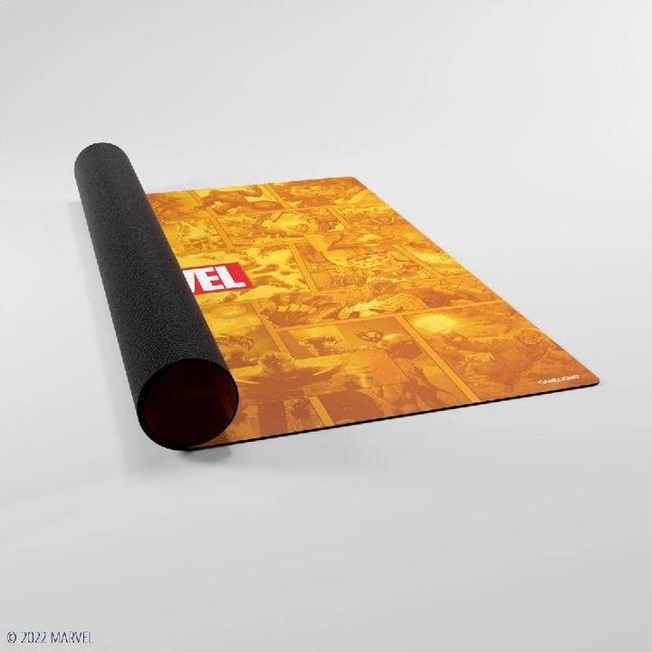 Actual product image Gamegenic Marvel Champions Game Mat XL - Marvel Orange