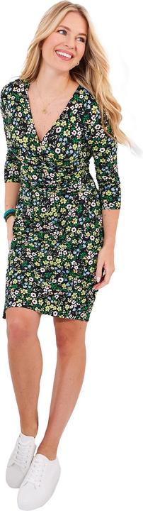Actual product image Joe Browns Ditsy Rouched Jersey Wrap Dress (42)