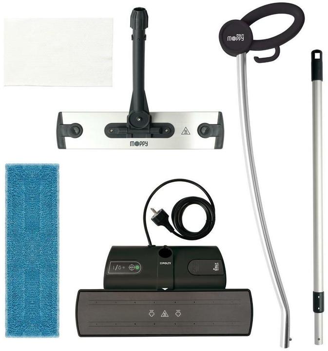 Actual product image Polti Moppy Black Premium steam broom (1500 W)