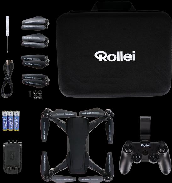Produktbild Rollei Fly 60 Combo (10 min, 157 g, 2 Mpx)