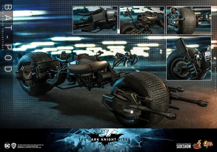 Produktbild Hot Toys Batman - The Dark Knight Rises "Bat-Pod" Movie Masterpiece Fahrzeug