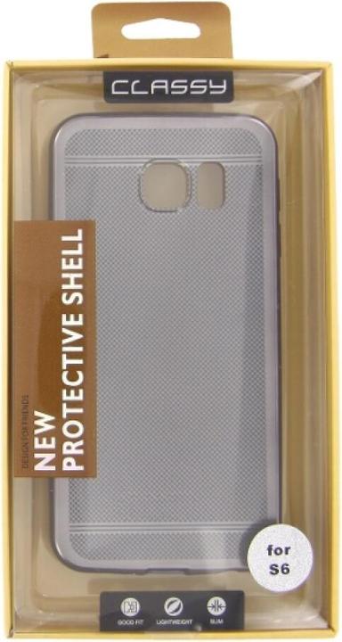 Productafbeelding NoName Siliconen hoesje Classy Samsung Galaxy S6 grijs (Samsung Galaxy S6)