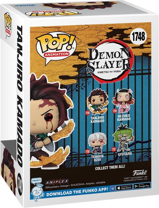 Produktbild Funko Demon Slayer: Kimetsu no Yaiba POP! Tanjiro(Sun Breathing)