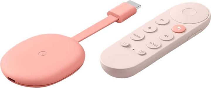 Actual product image Google Chromecast 4 with TV