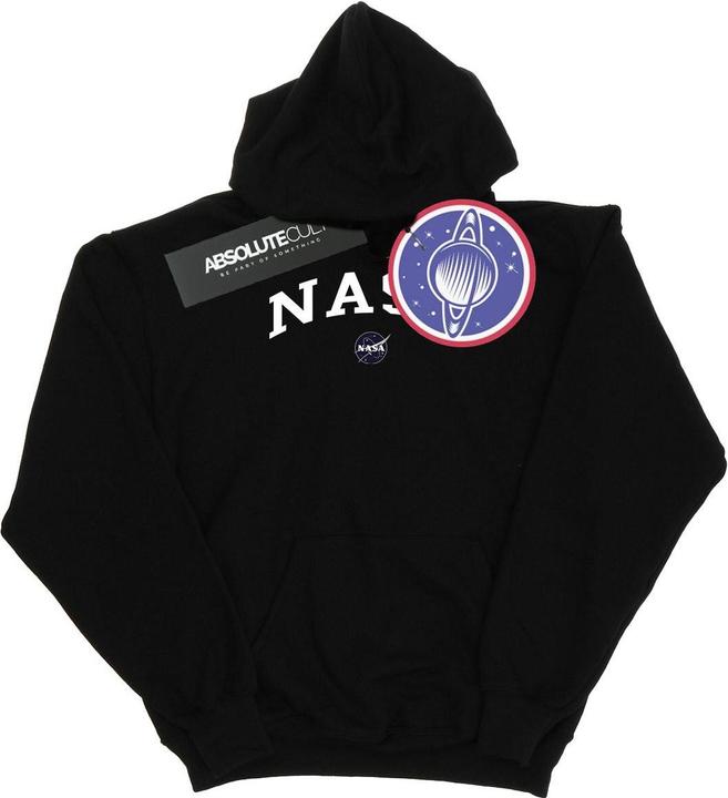Immagine prodotto Nasa Collegiate Logo Felpa con Cappuccio Uomo (S)