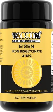 Tasnim Eisenbisglycinat (60 Stück, Kapseln)