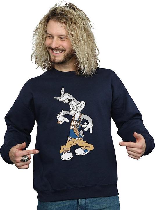 Immagine prodotto Looney Tunes Felpa uomo in cotone Rapper Bugs Bunny (S)
