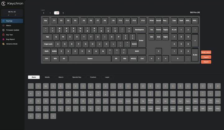 Immagine prodotto Keychron B6 Pro (CH, Senza fili)