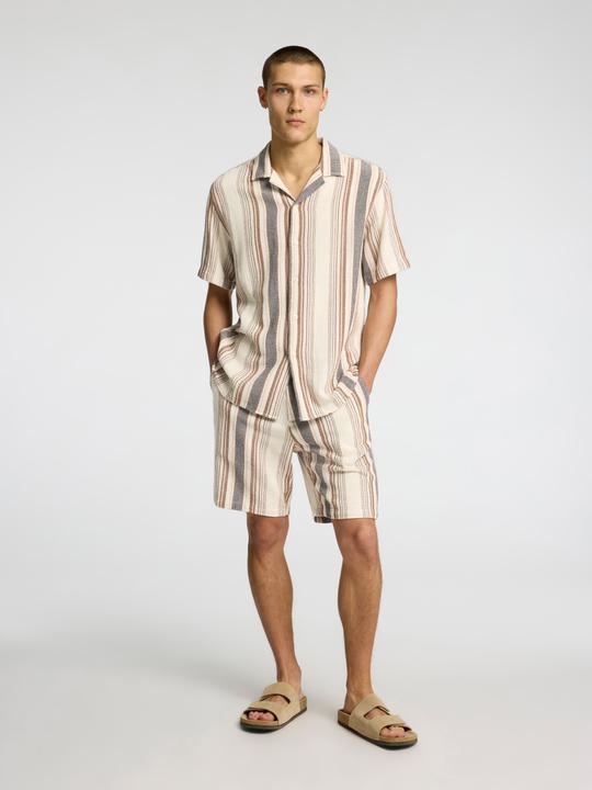 Produktbild Selected Homme Gestreifte Shorts (XXL)