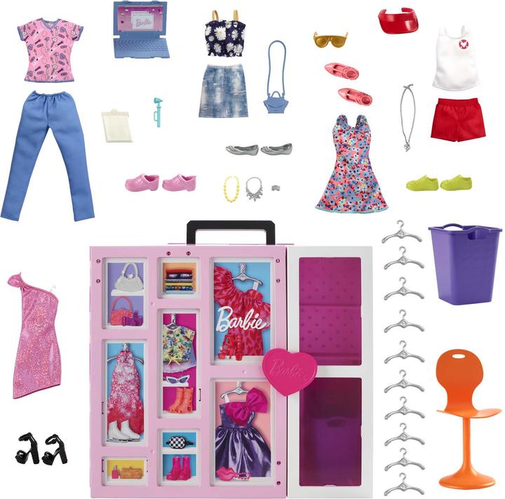 Actual product image Barbie Dream Wardrobe Play Set