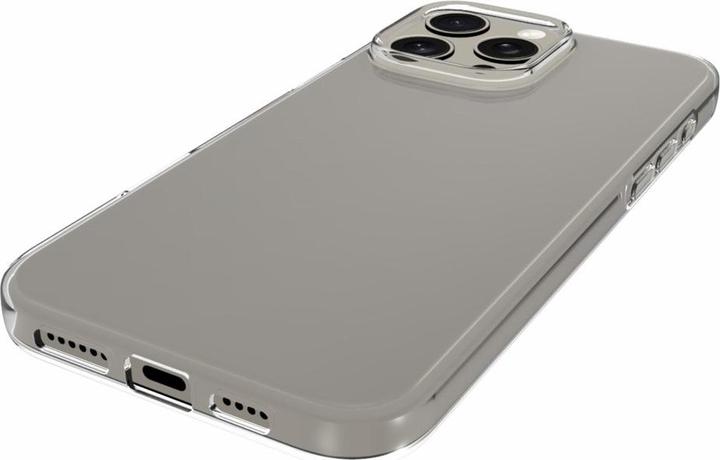Actual product image Apfelkiste iPhone 16 Pro Max Silikon Gummi Case Hülle - Transparent Slim Design 1.0 mm (Apple iPhone 16 Pro Max)