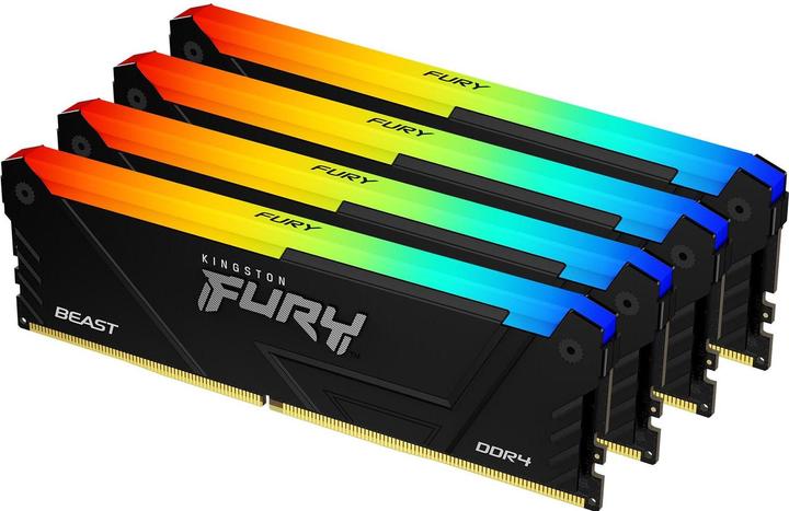 Produktbild Kingston FURY Beast (4 x 16GB, 3600 MHz, DDR4-RAM, DIMM)