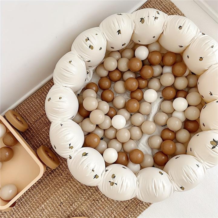 Image du produit Activity Board Cute Inflatable Kids Ball Pit - Multi-usage Portable Playpen - Toy Ocean Balls Pool, Sand and