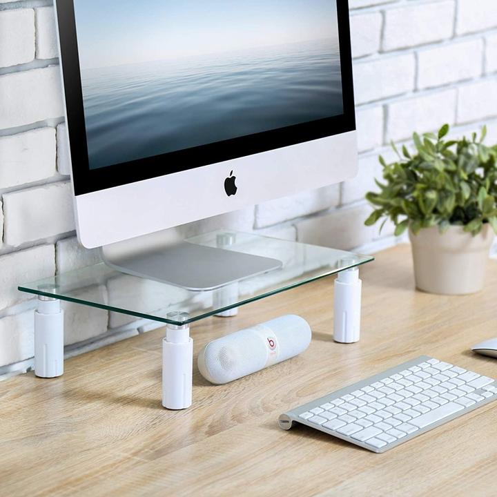 Actual product image Techly Universal glass storage table, 580 x 210 x 130 mm