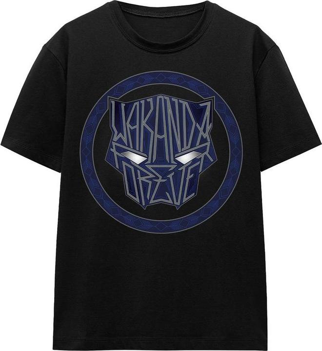 Immagine prodotto Black Panther: Wakanda Forever Maglietta Testo Adulto Unisex (S)