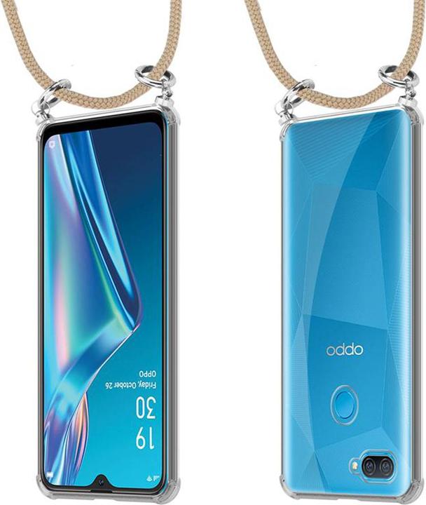 Produktbild Cadorabo TPU Handy Kette SILBER Cover
