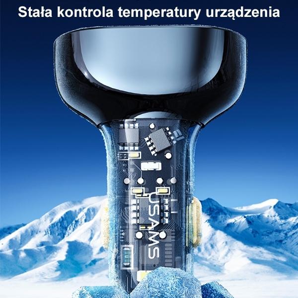 Produktbild Usams Ład. sam. 2xUSB+1xUSB-C 80W Fast Charge niebieski/blue CC159CC02 (US-CC159)