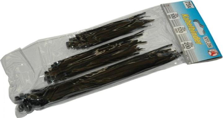 Immagine prodotto BGS Assortimento di fascette (Fascette in plastica, 200 mm, 75 pz.)