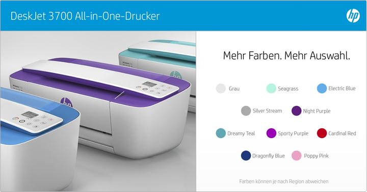 Actual product image HP DeskJet 3750 (Ink, Colour)