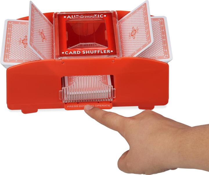 Actual product image Relaxdays Card shuffler