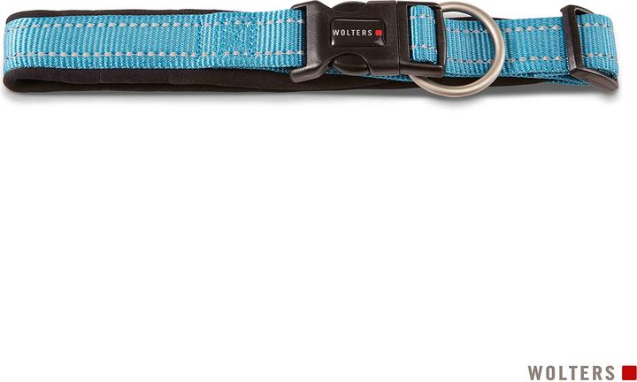 Actual product image Wolters Soft & Safe Collar Size 7 55-60 cm x 3,5 cm aqua/black (7, Dog)