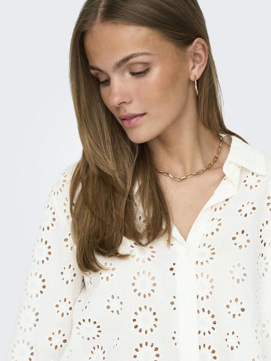 Immagine prodotto JdY Vestibilità regolare Collo a camicia Polsini lunghi Taglio voluminoso delle maniche Camicia Camicia (M)