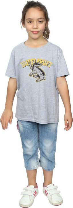 Actual product image Girls Hufflepuff Cotton T-Shirt (152, 158)