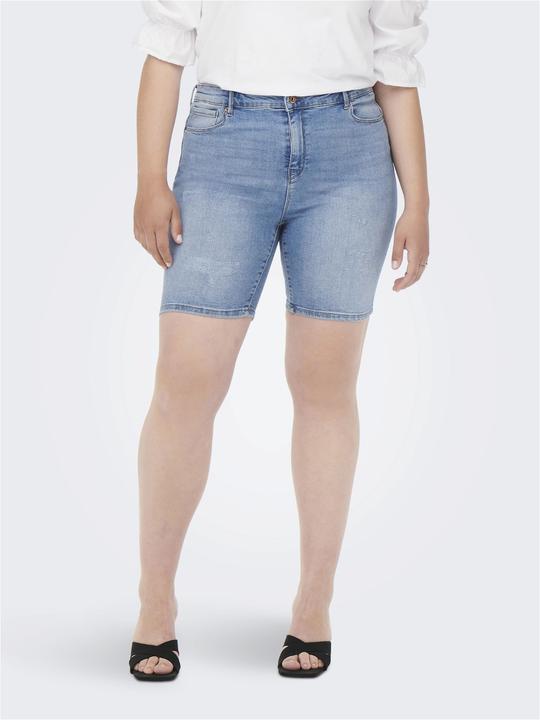 Image du produit Only Curvy CARLaola Reg Short en jean déstructuré (52)