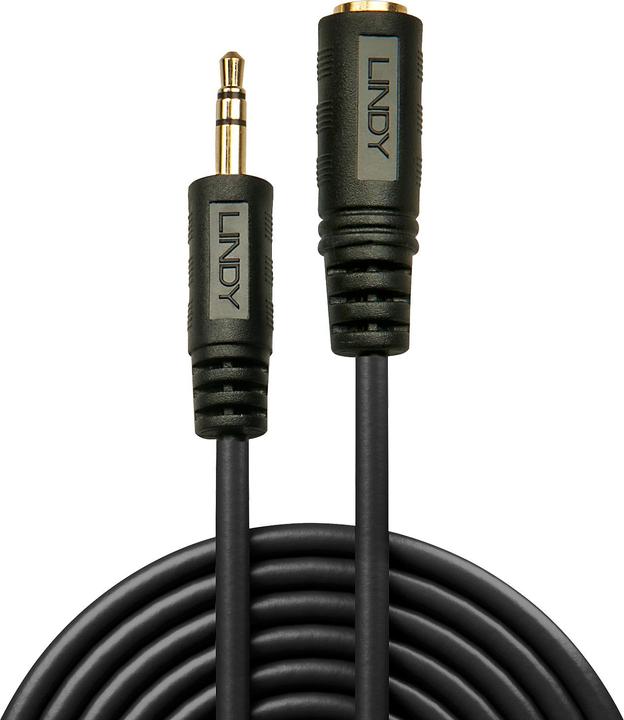 Produktbild Lindy 3.5mm – 3.5mm (5 m, 3.5mm Klinke (AUX))