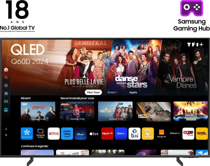 Immagine prodotto Samsung TQ75Q60DAU (75", Q60D, QLED, 4K)