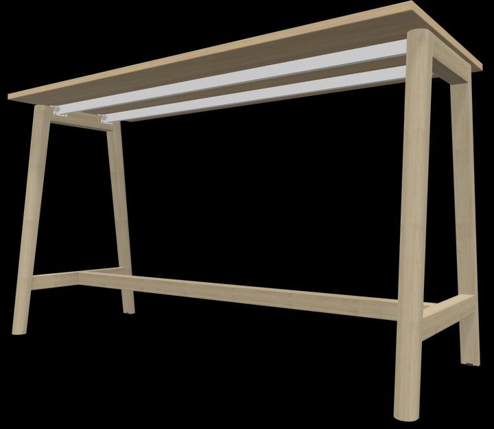 Actual product image Narbutas Nova Wood high table (180 x 70 x 105 cm)