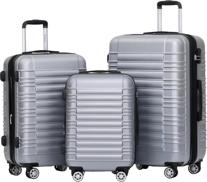 Produktbild Beibye Hartschalen Kofferset (115 l, Handgepäck (bis 50l), M (50 - 90l), L (90 - 115l))