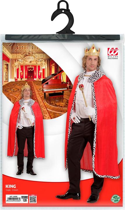 Produktbild Widmann Königsumhang Krone (One Size)