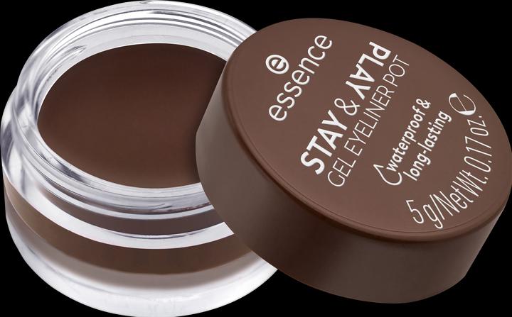 Image du produit essence Stay & Play Gel Eyeliner Pot Eyeliner Gel (02 Brown)