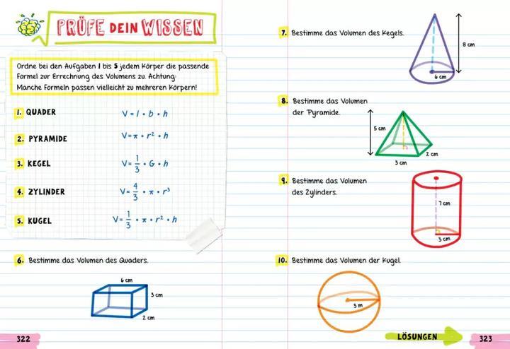 Produktbild Big Fat Notebook - Alles, was du für Mathe brauchst - Das geballte Wissen von der 5. bis zur 9. (Deutsch, Altair Peterson, David Frühauf, Chris Pearce, Loewe Lernen und Rätseln, Tim Hall, 2019)