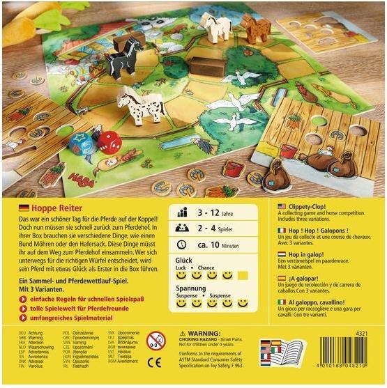 Produktbild Haba Hoppe Reiter (Englisch, Deutsch, Spanisch, Französisch, Italienisch, Niederländisch)