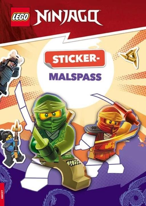 Produktbild Lego Ninjago – Sticker-Rätselspass