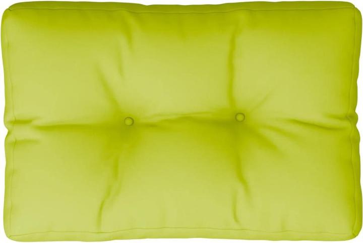 Produktbild VidaXL Palettenkissen Palettenpolster Palettensofa Rückenkissen Hellgrün Stoff (50 x 40 x 12 cm)