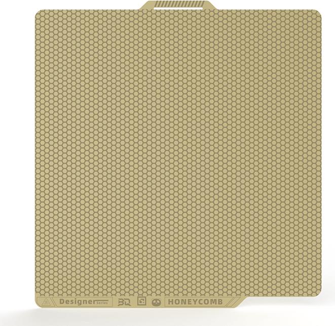 Image du produit 3d-printerstore.ch BIQU Buildplate für Bambu Lab Dual-textured Honeycomb-Houndstooth P1/X1 (Lit d'impression)