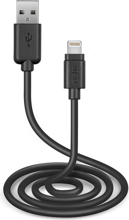 Actual product image SBS Data cable USB 2.0 to Apple Lightning (1 m, USB 2.0)