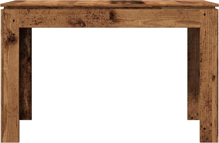 Actual product image VidaXL Esstisch Altholz-Optik 120x60x76 cm Holzwerkstoff (120 x 60 x 76 cm)