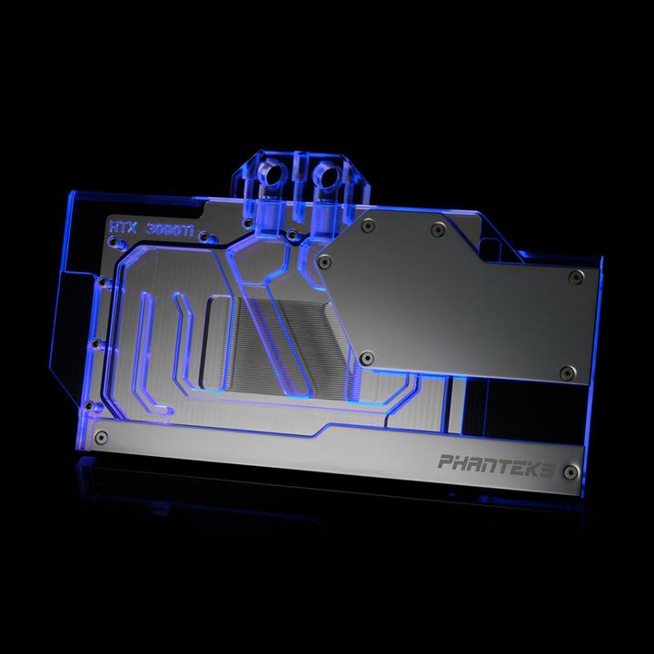 Produktbild Phanteks Glacier RTX 3090Ti GPU Water Block MSI, D-RGB - Backplate