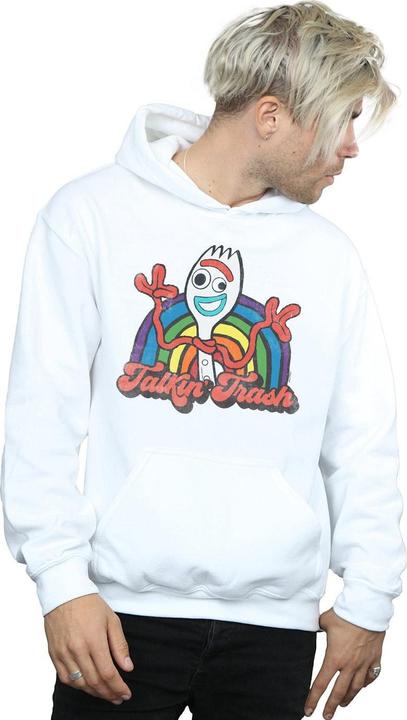 Actual product image Disney Mens Toy Story 4 Forky Talkin' Trash Hoodie (XL)