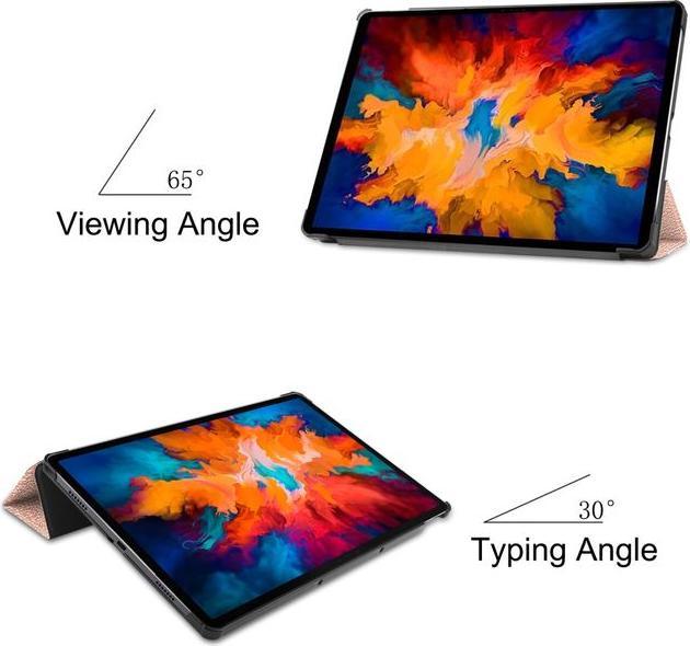Actual product image MU Classic Triple foldable leather cover (Tab P11 Pro)