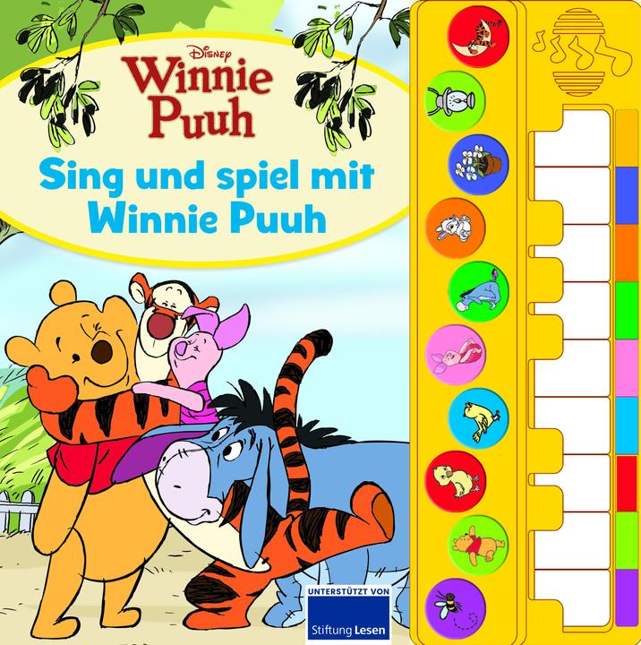 Produktbild Disney Winnie Puuh - Sing und spiel mit Winnie Puuh - Liederbuch mit Klaviertastatur - Vor- und (Deutsch, Phoenix International Publications Germany GmbH, 2022)