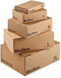 Actual product image Colompac Shipping box Mailbox Type designation: M Inner dimensions: 32.5 x 10.5 x 24 cm (W x H x (11 x 25.5 cm, 32.5 x 24 x 10.5 cm, 1 x)