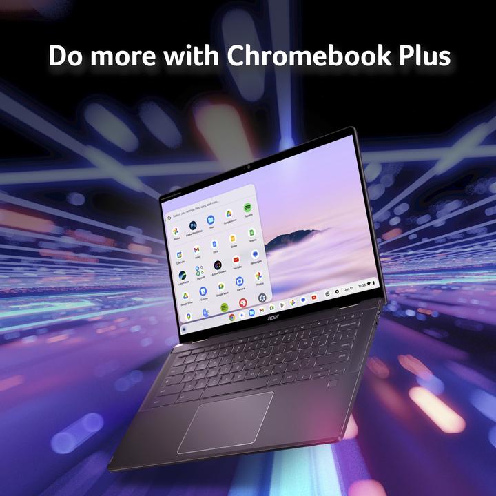 Image du produit Acer Chromebook Spin 714 (14", Intel Core Ultra 5 115U, 16 Go, 512 Go, CH)