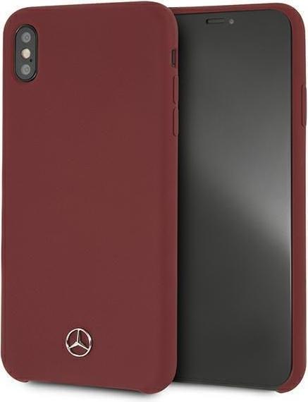 Produktbild Mercedes MEHCI65SILRE iPhone Xs Max red / red solid silicone line (Apple iPhone XS Max)