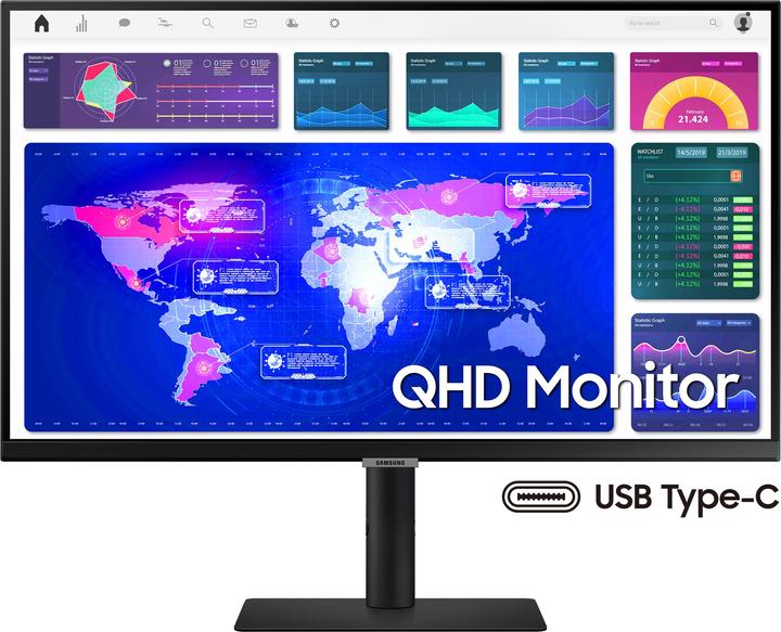 Actual product image Samsung S27A600UUU (2560 x 1440 pixels, 27")